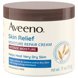 Aveeno Skin Relief Intense Moisture Repair Cream, Very Dry Skin, 11 oz