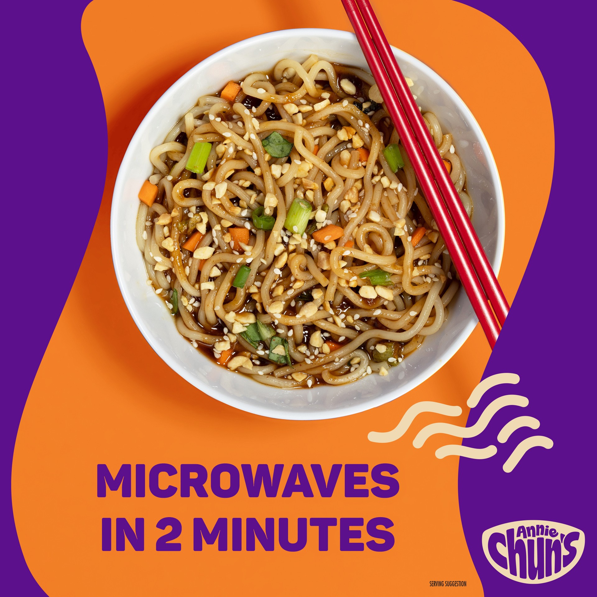 slide 4 of 5, Annie Chun's Spicy Kung Pao Noodles 8.73 oz, 8.73 oz