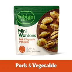 Bibigo Frozen Mini Wontons Pork & Vegetable Dumplings