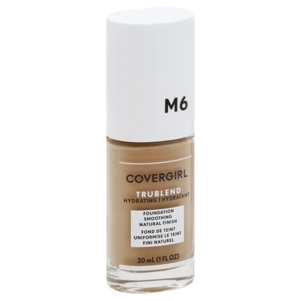 slide 1 of 3, COVERGIRL truBLEND Liquid Foundation - M6 Perfect Beige - 1 fl oz, 1 fl oz