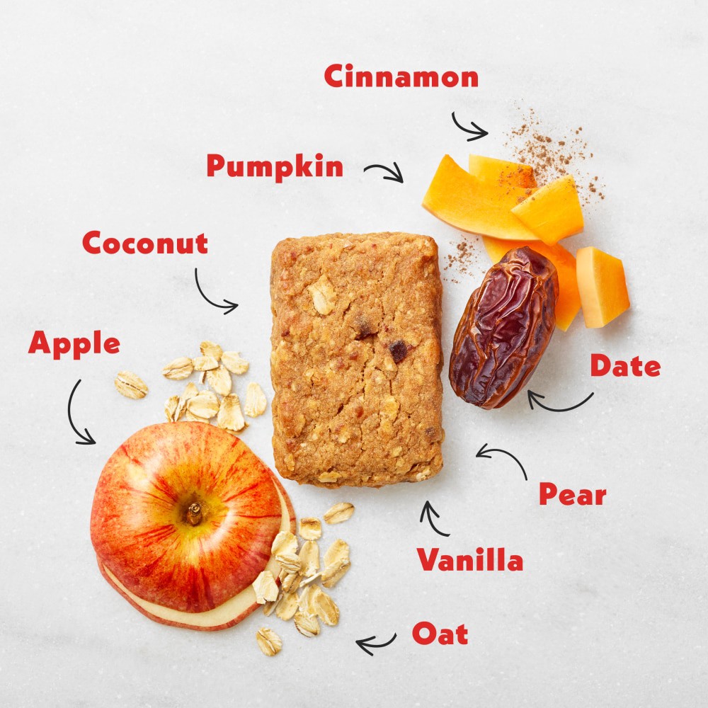 slide 5 of 6, Once Upon A Farm Apple & Oat Soft-Baked Bars, 4 ct; 1.2 oz