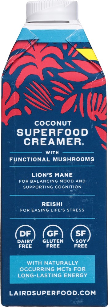 slide 2 of 5, Laird Superfood Creamer Liquid Vanilla - 25.4 FZ, 25.4 fl oz