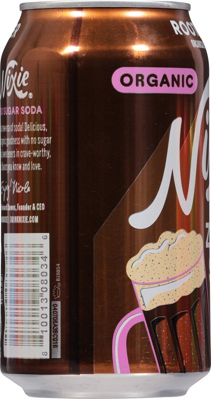 slide 5 of 5, Nixie Zero Sugar Root Beer - 12 fl oz, 12 fl oz