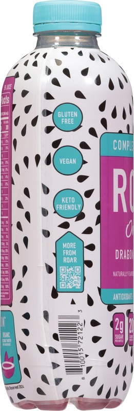 slide 3 of 5, ROAR Dragon Fruit Punch, 18 fl oz