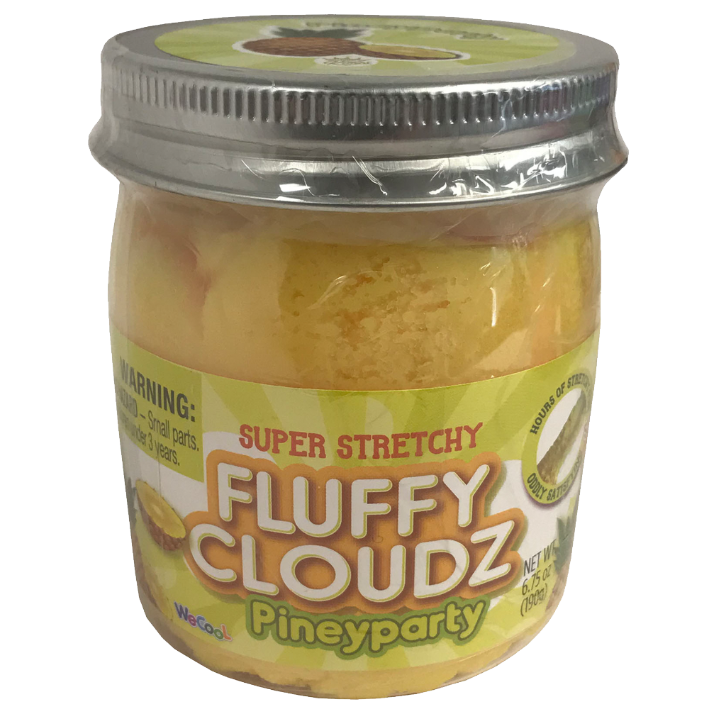 slide 1 of 1, Compound Kings Fluffy Cloudz Pineyparty Slime, 6.75 oz