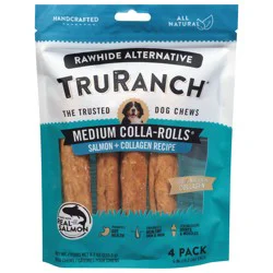 TruRanch Salmon + Collagen Recipe 6 In Medium Dog Chews