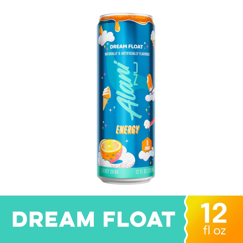 slide 5 of 6, Alani Nu Alani Energy Drink Dream Float 12oz, 12 fl oz