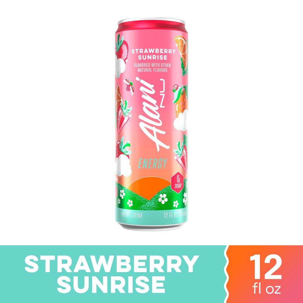 slide 2 of 2, Alani Nu Strawberry Sunrise Energy Drink - 12 Fl. Oz., 12 fl oz