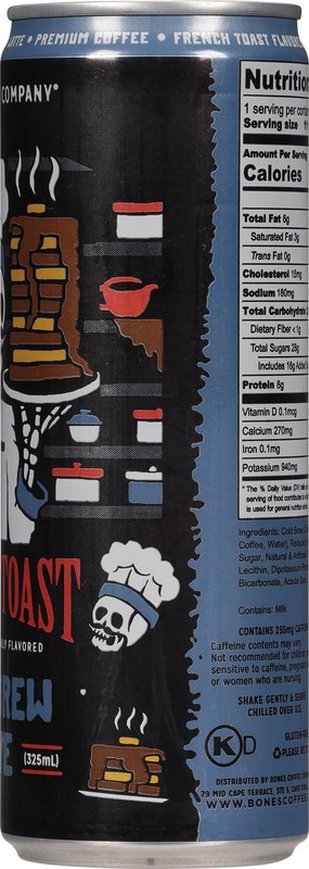 slide 2 of 5, Bones Coffee Company Rtd Frnch Toast 11, 11 oz