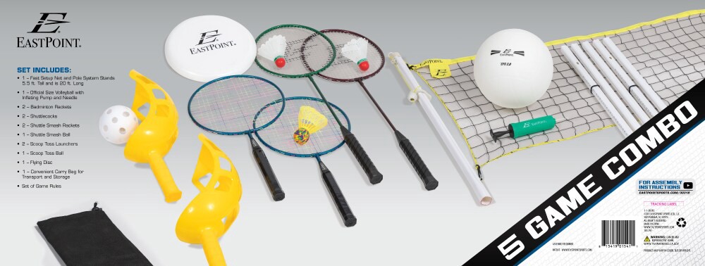 slide 2 of 3, Wild Sports 5 Game Combo, 1 ct