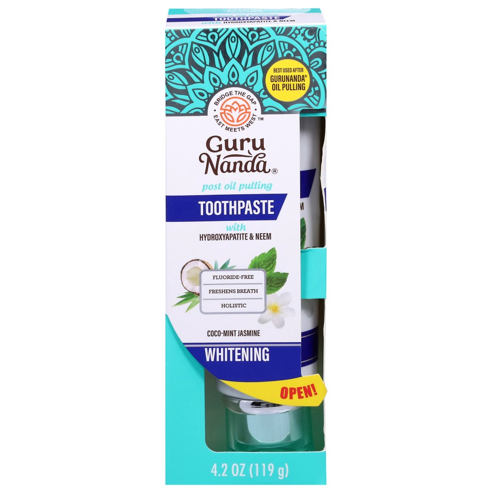 slide 2 of 5, Guru Nanda® Post Oil Pulling Toothpaste, 4.2 oz