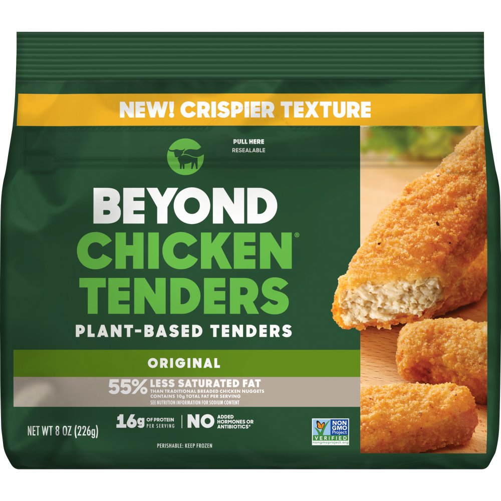 slide 4 of 5, Beyond Meat Beyond Chicken Plant-Based Tenders, 22 oz., 8 oz