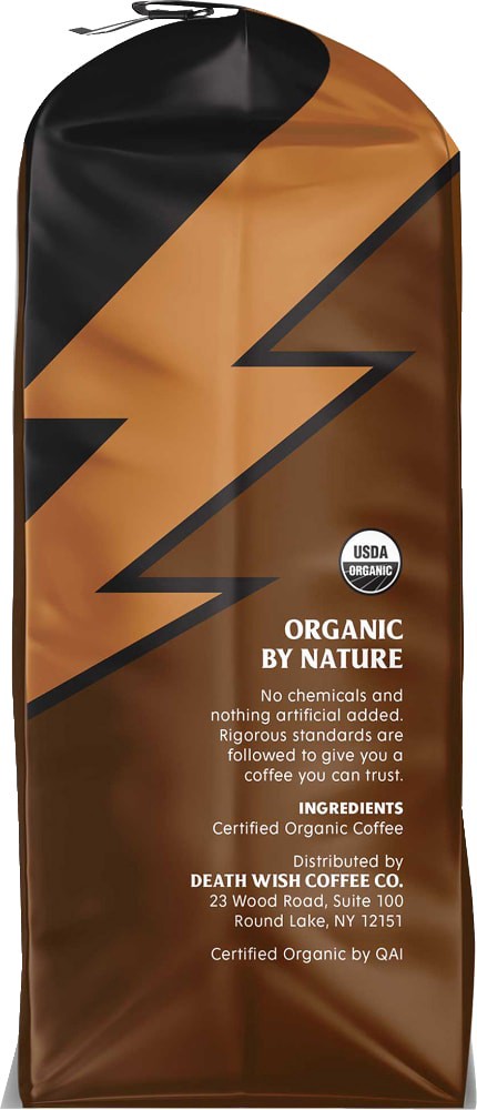 slide 4 of 4, Death Wish Coffee Company Death Wish Coffee Co. Medium Roast Organic Ground Coffee - 10 oz, 10 oz