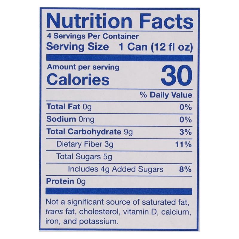 slide 4 of 5, Poppi Punch Pop Prebiotic Soda 4 - 12 fl oz Cans, 4 ct