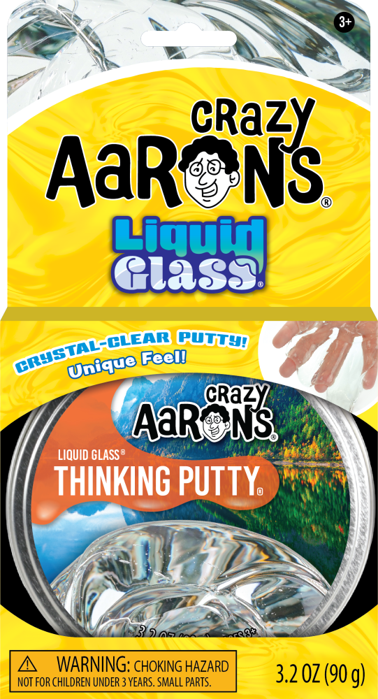 slide 2 of 3, Crazy Aaron's Liquid Glass Thinking Putty, 2.1 oz