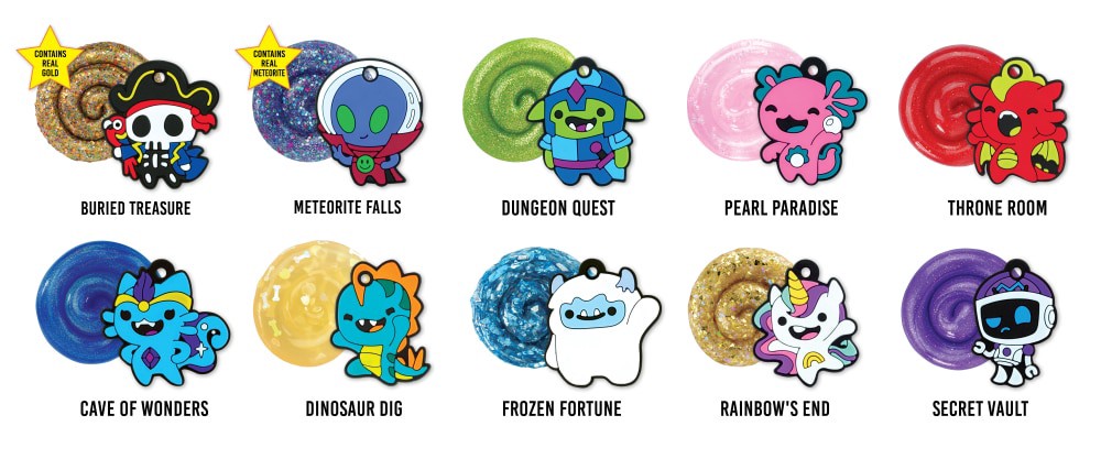 slide 2 of 3, Crazy Aaron's Lost Guardians Mini Thinking Putty, 0.46 oz