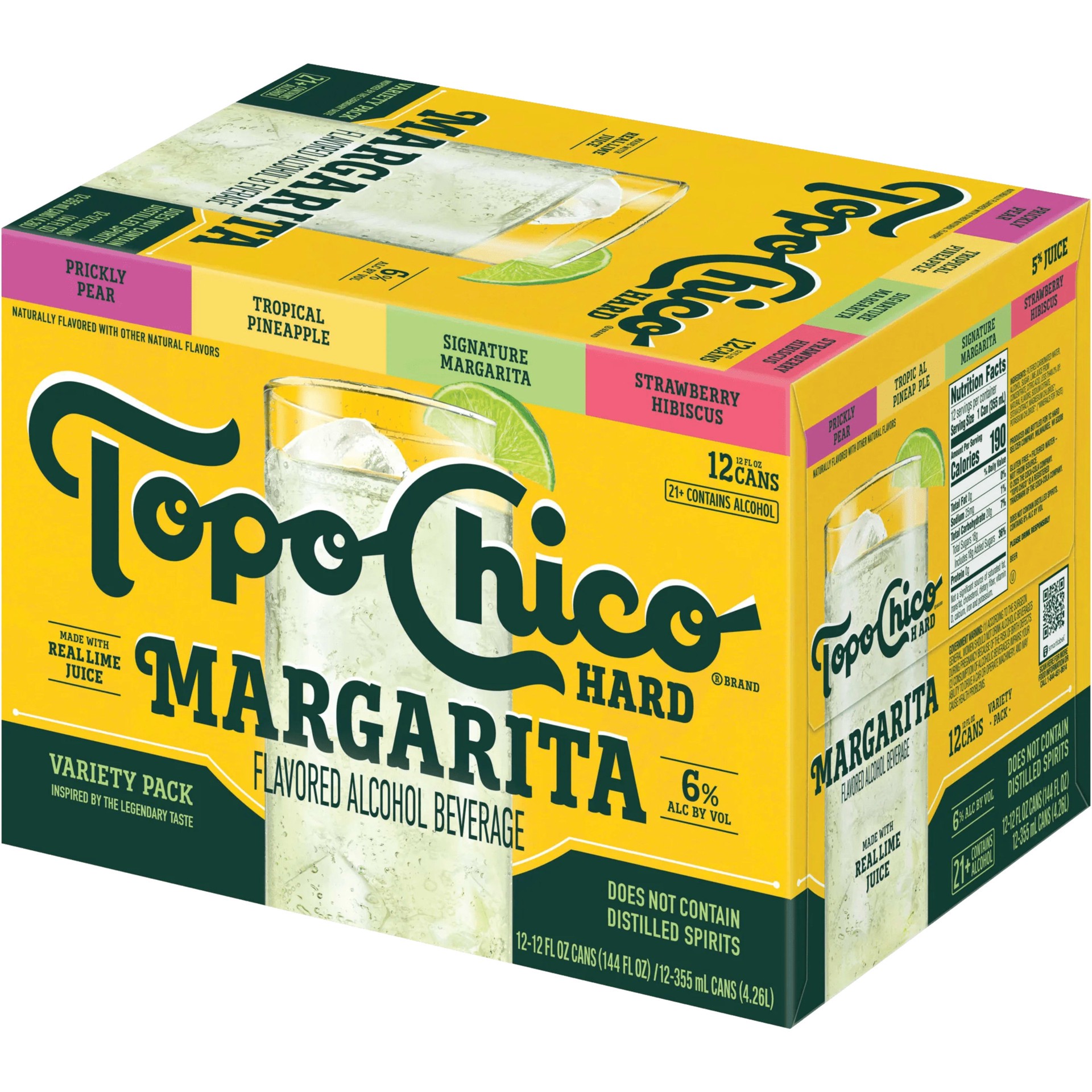 slide 3 of 5, Topo Chico Hard Margrta Vrt 12/12oz, 12 ct; 12 fl oz