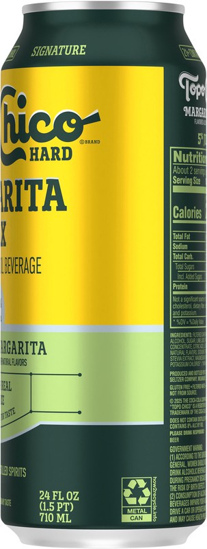 slide 4 of 5, Topo Chico Hard Margarita MAX Flavored Alcohol Beverage, 24 fl oz