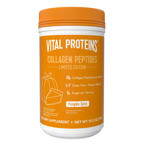 slide 1 of 1, Vital Proteins Pumpkin Spice Collagen Peptides, 10.54 oz