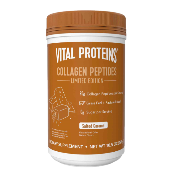 slide 1 of 1, Vital Proteins Salted Caramel Collagen Peptides, 10.54 oz