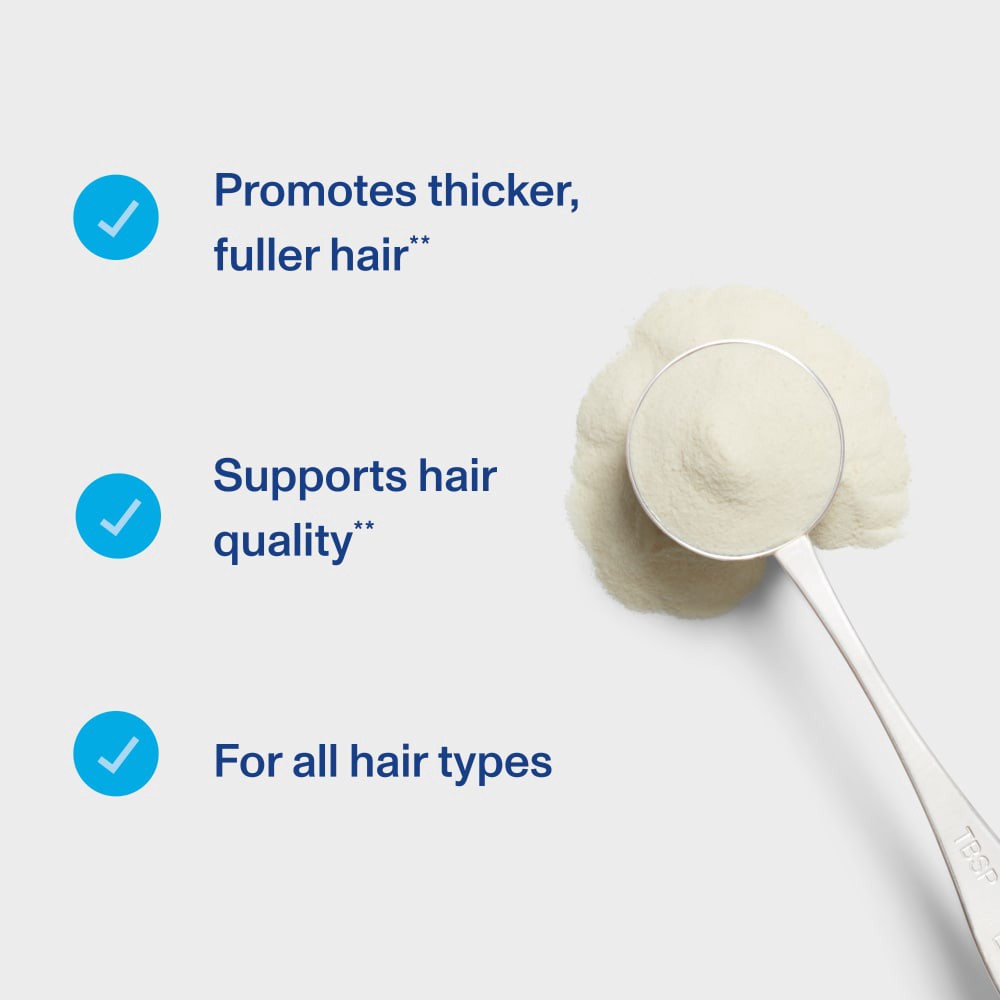 slide 3 of 6, Vital Proteins Collagen Peptides Hair Support, 10 oz