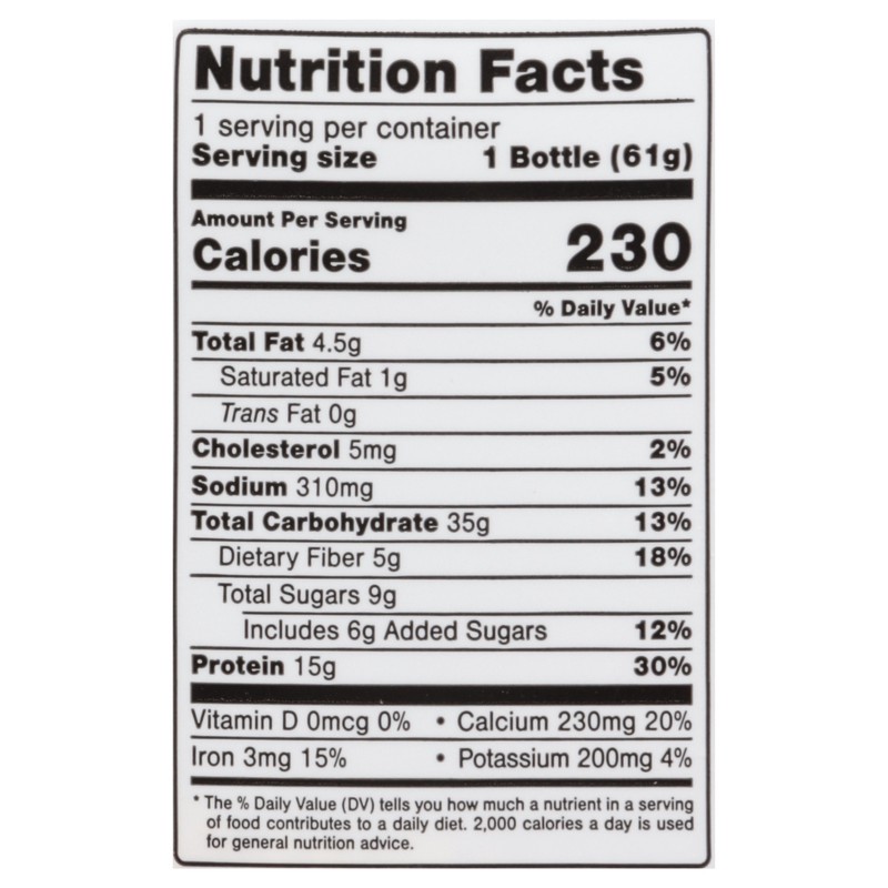 slide 2 of 5, Oats Overnight Cookies & Cream Shake 2.2 oz, 2.2 oz