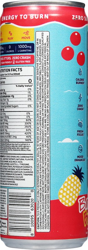 slide 5 of 5, Oxyshred Bahama Breeze Energy Drink 12 fl oz, 12 fl oz