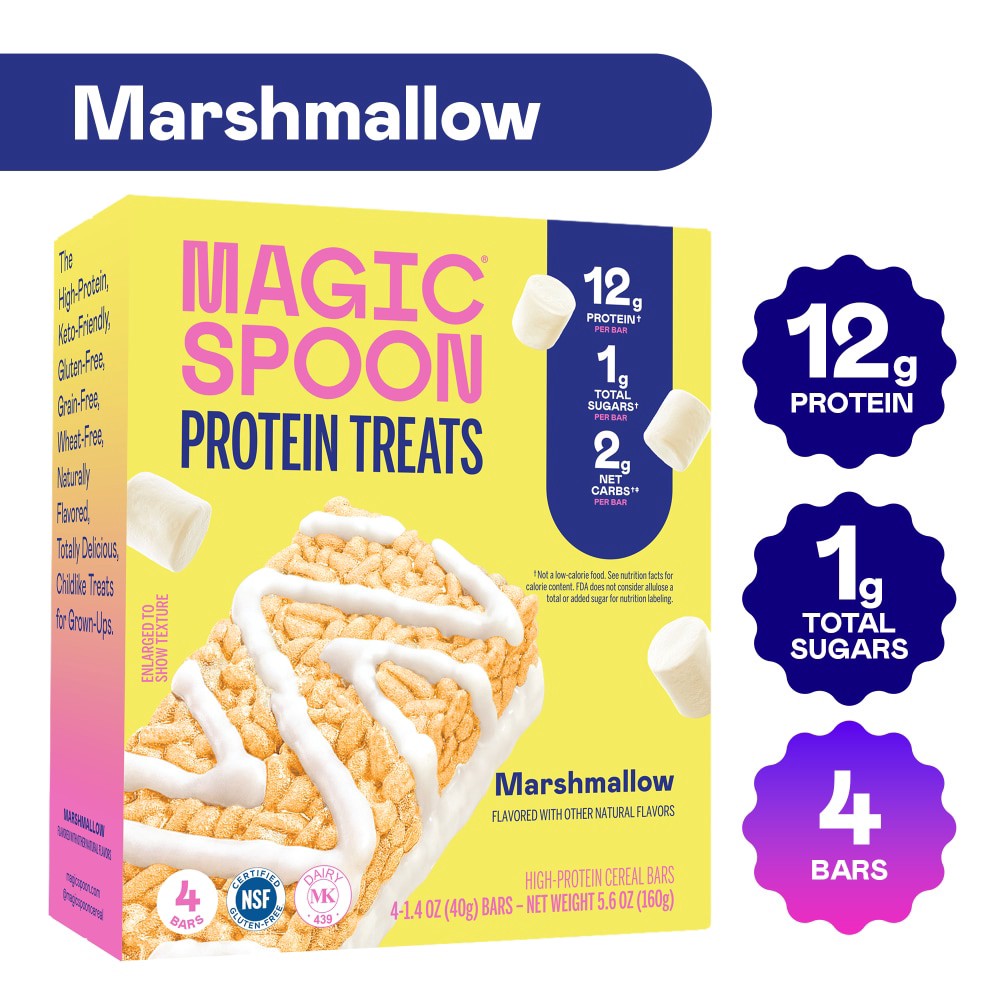 slide 4 of 6, Magic Spoon Marshmallow Treat, 1.4 oz
