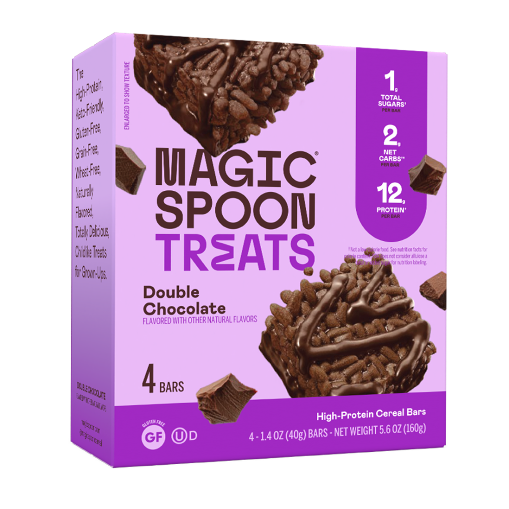 slide 4 of 5, Magic Spoon Double Chocolate Treats, 5.6 oz