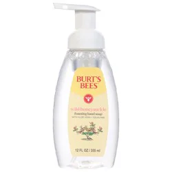 Burt's Bees Foaming Wild Honeysuckle Hand Soap