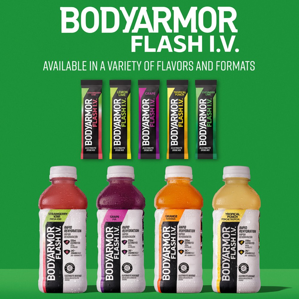 slide 6 of 6, Bodyarmor Iv Strawberry Kiwi Pouches - 15 ct, 15 ct