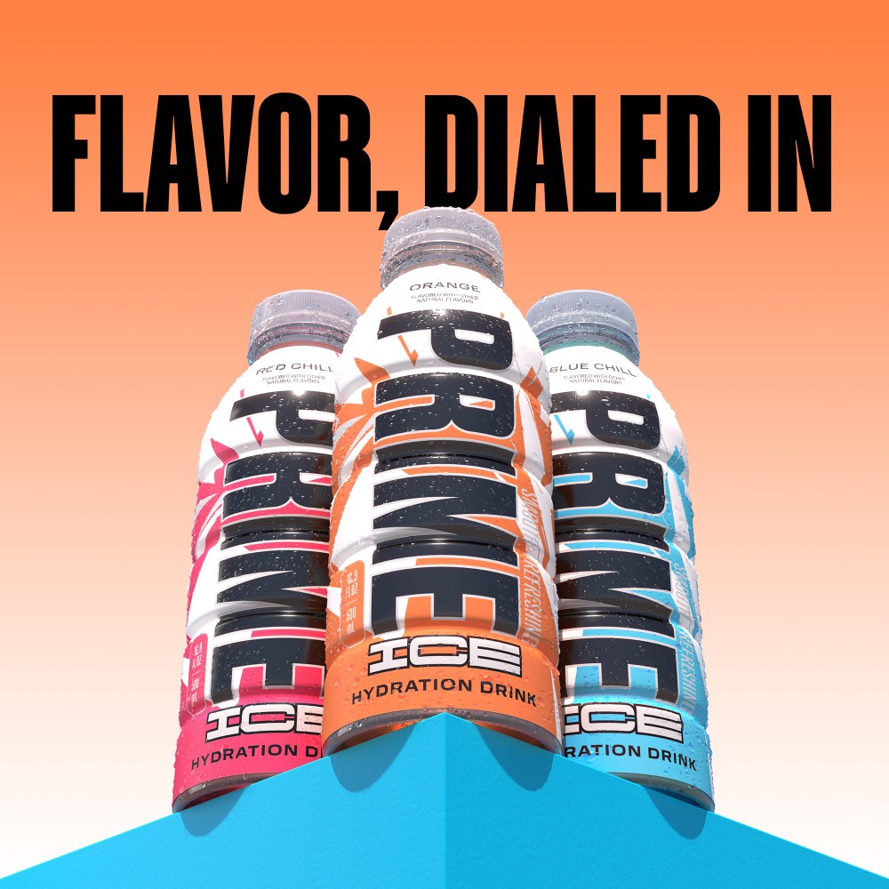 slide 2 of 6, Prime Hydration Ice Orange, 16.9 oz