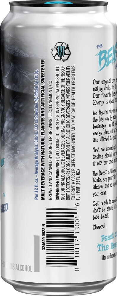 slide 3 of 3, The Beast Unleashed White Haze, 16 fl oz