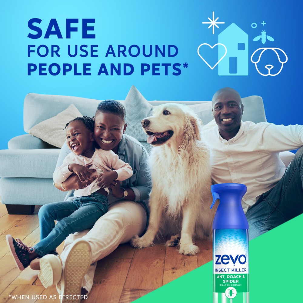 slide 3 of 6, Zevo Crawling Insect Killer - Ant, Roach, & Spider (10oz), 10 oz