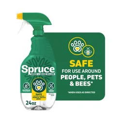 Spruce Weed & Grass Killer Trigger Spray Safe for Use Around People, Pets & Bees, 24 oz