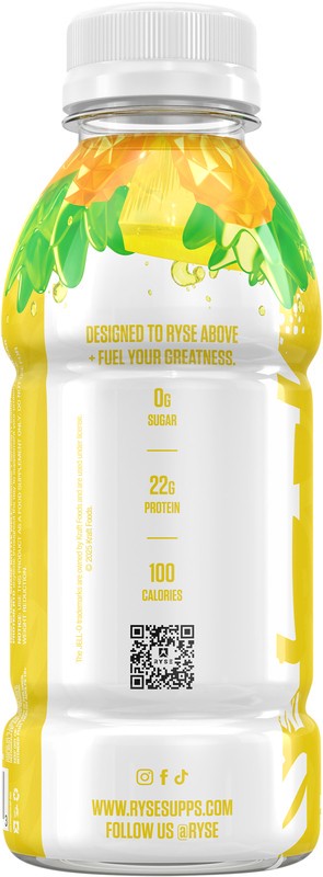 slide 4 of 4, Ryse Clear Whey Rtd Pineapple, 16.9 oz