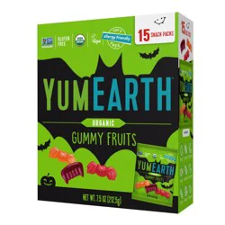 Yum Earth® Halloween Fruity Organic Gummy Candy Box