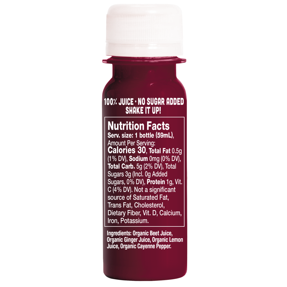 slide 2 of 2, Vive Organic Ginger Beet Boost Wellness Shot, 2 fl oz