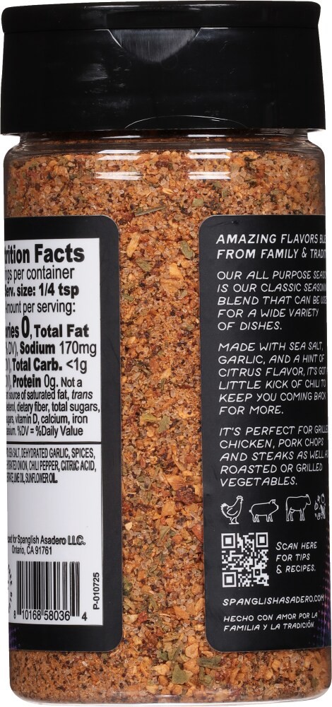 slide 2 of 4, Spanglish Asadero Spanglish All Purpose 6 oz, 6 oz