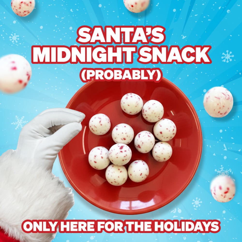 slide 2 of 5, Feastables Pretzel Mint Crunch Candy Cane Bites, 1 oz