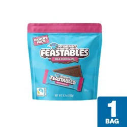 Feastables Milk Chocolate Bag, 6.7 oz