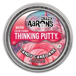 Crazy Aarons® Candy Cane Lane Mini Thinking Putty®