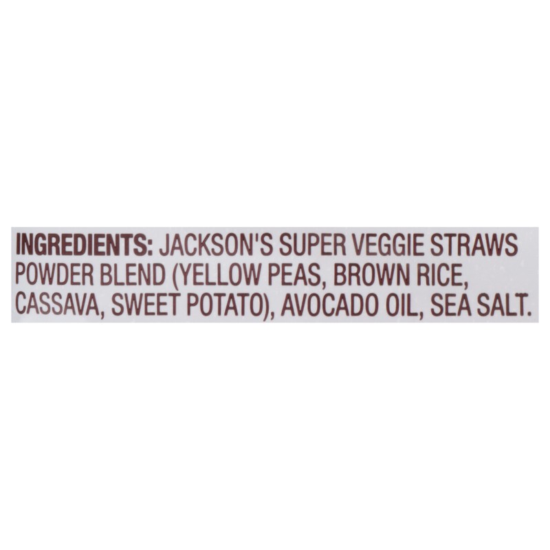 slide 3 of 5, Jacksons Straws Vggie Sea Slt, 5 oz