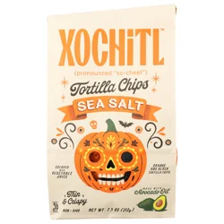 Xochitl Orange & Black Sea Salt Tortilla Chips