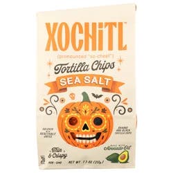 Xochitl Orange & Black Sea Salt Tortilla Chips