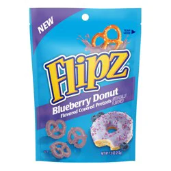 Flipz® Blueberry Donut Flavored Covered Pretzels, 4.3 oz