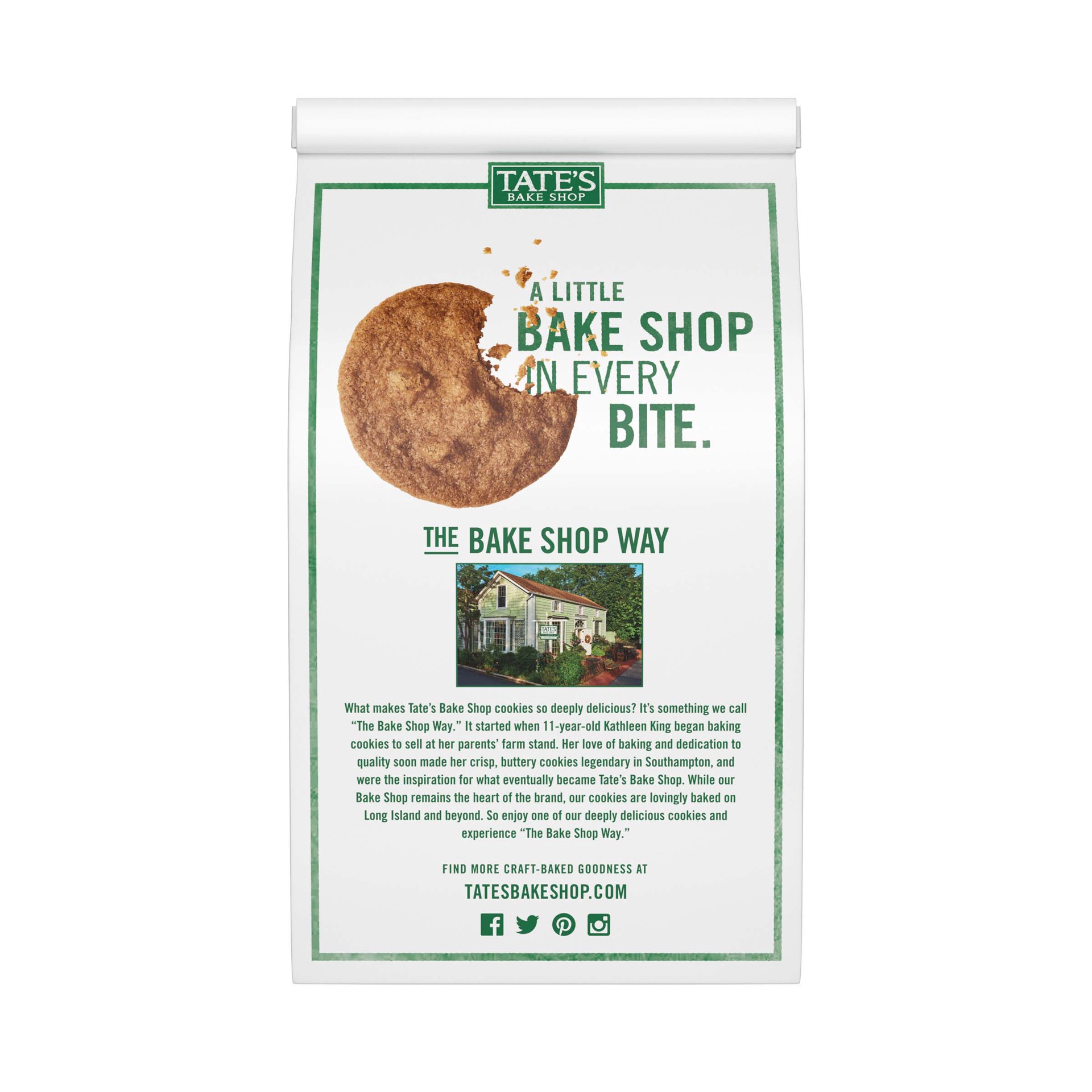 slide 5 of 5, Tate's Bake Shop Gluten Free Ginger Zinger Cookies, 7 oz, 7 oz