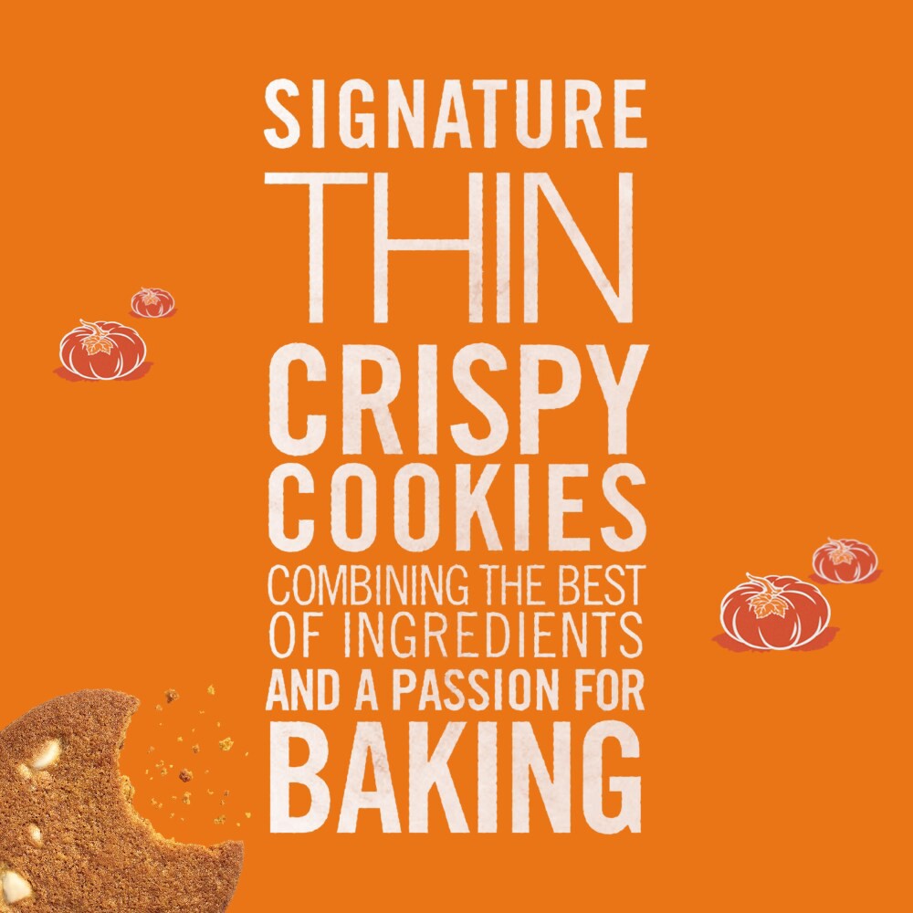slide 5 of 6, Tate's Bake Shop Pumpkin Spice Cookies with White Chocolate Chips, Limited Edition, 6.5 oz, 6.5 oz