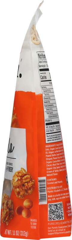 slide 4 of 5, Purely Elizabeth Pb Cookie, 11 oz