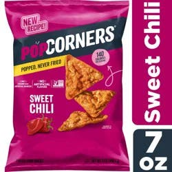 PopCorners The Crunchy And Wholesome Popped-Corn Snack Sweet Chili 7 Oz